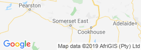 Somerset East map